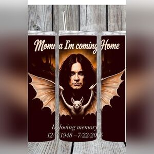 Ozzy  Tumbler with Bat Design